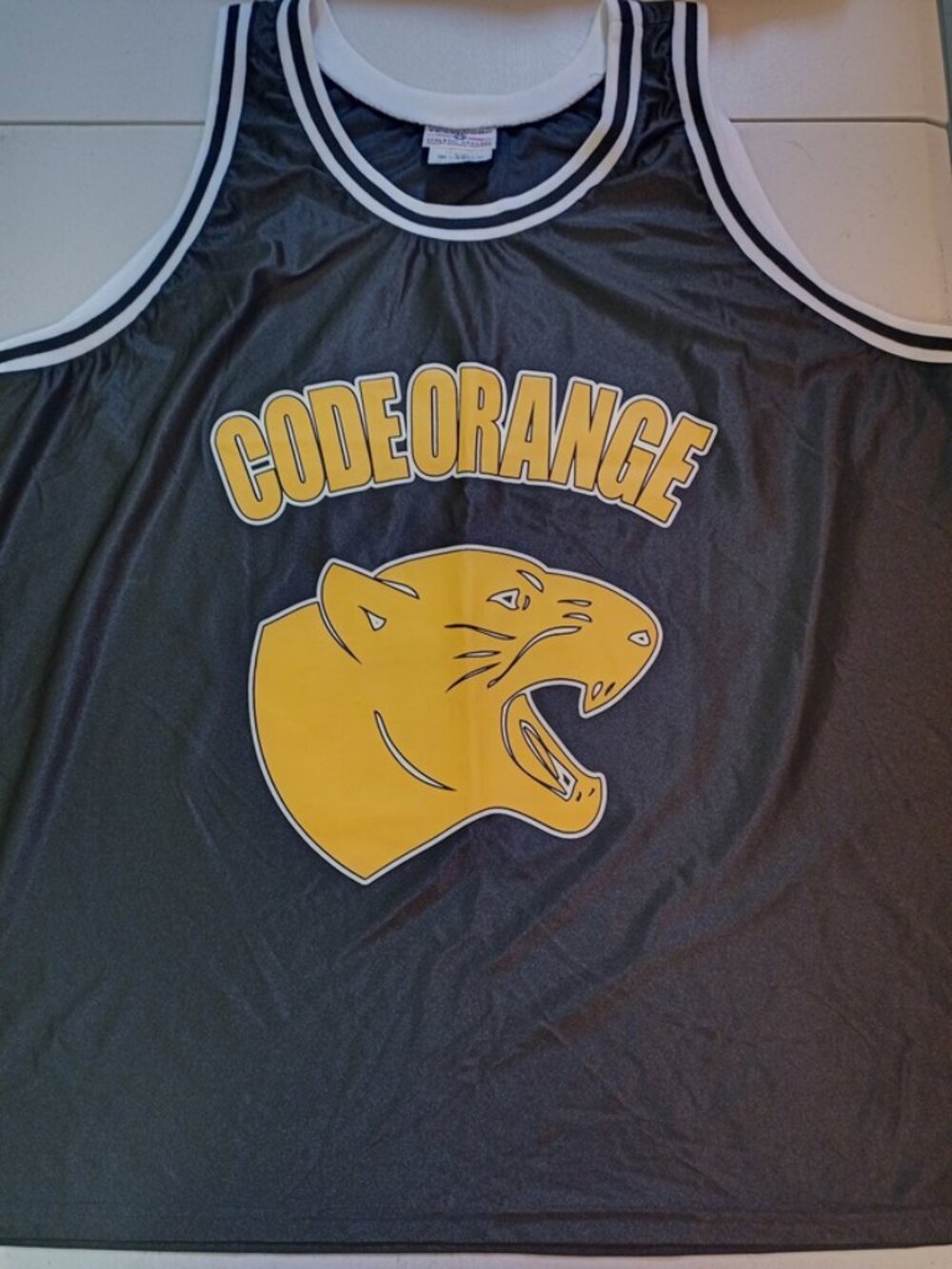Code Orange Basketball Jersey Adult XXXL RARE Official Band Merch Hardcore Metal